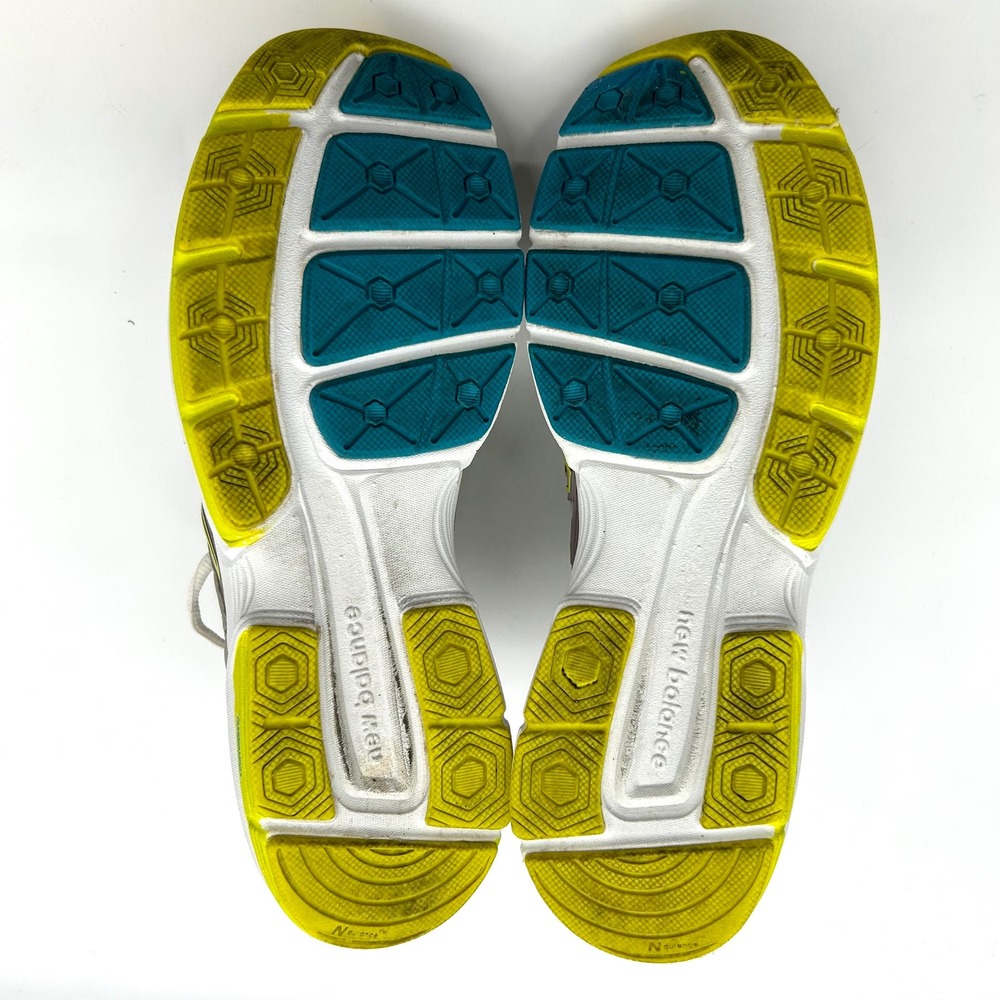 New Balance 813 Women's Training Shoes Size 8B Gray Yellow Blue Sneakers  WX813S - Picture 8 of 9